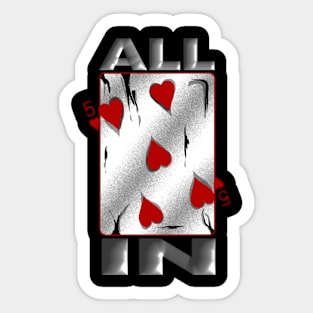 playing cards Sticker